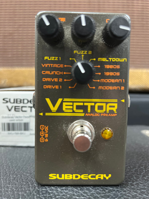Subdecay Vector Pedal Used