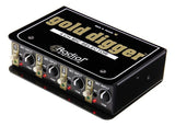 Radial Engineering Gold Digger 4 Channel Mic Selector *Free Shipping in the USA*