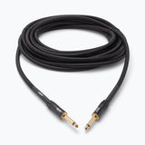 On-Stage Production-Grade Braided Instrument Cable (Straight to Straight) 25 ft