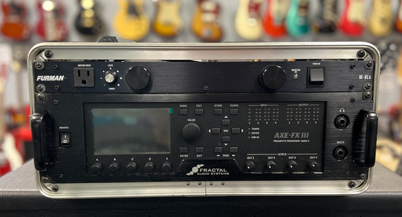Fractal Audio Axe Effects III w/Rack and Power Supply Used