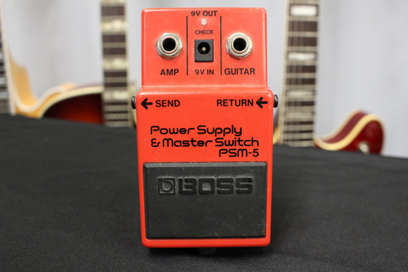 Boss PSM-5 Power Supply & Master Switch Used