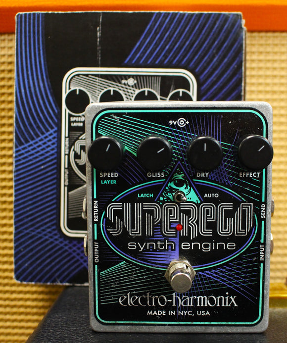EHX Super Ego Synth Engine  Used