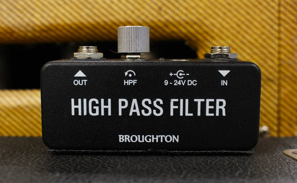Broughton High Pass Filter Used