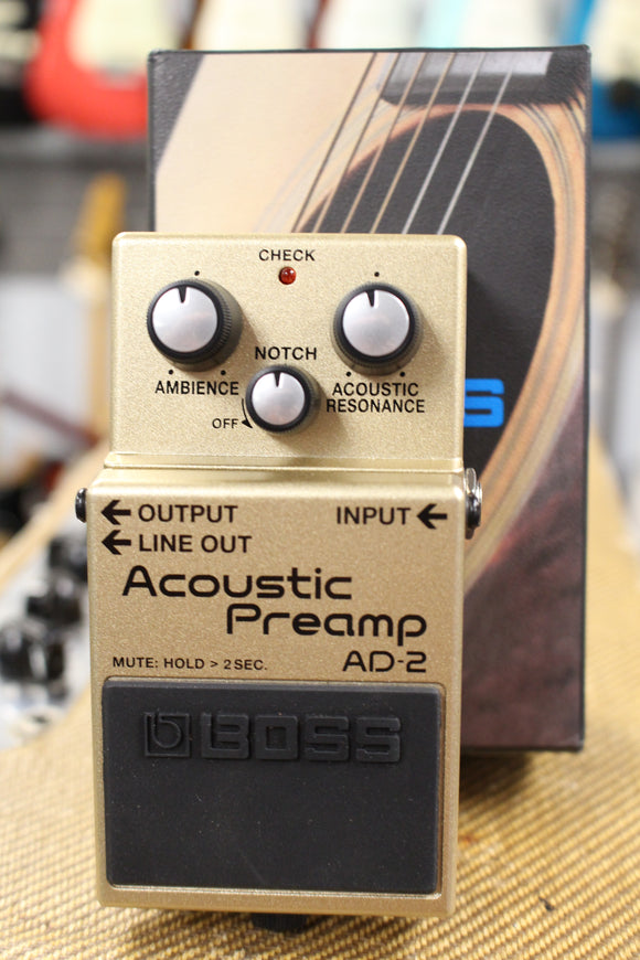 Boss AD-2 Acoustic Preamp Used