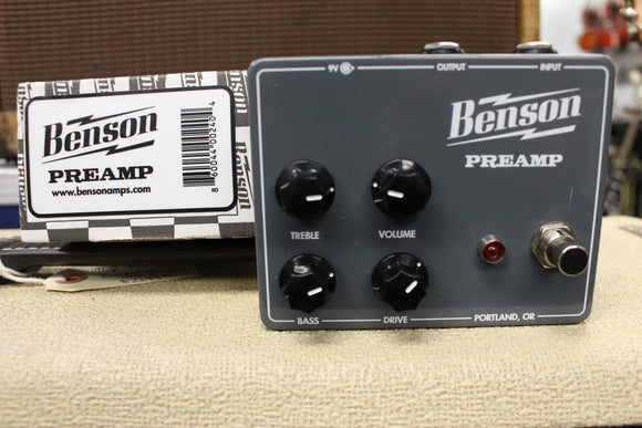 Benson Preamp Used