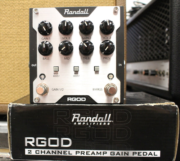 Randall RGOD Preamp Gain Used