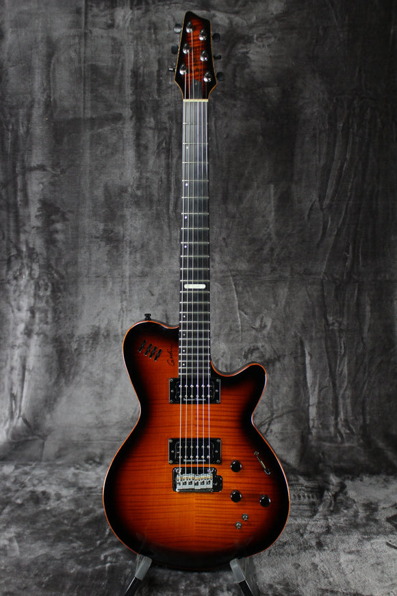 Godin LGXT Cognac Burst Flame AA