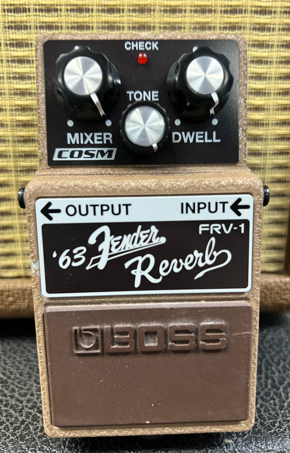 BOSS F-RV1  63 Reverb Used
