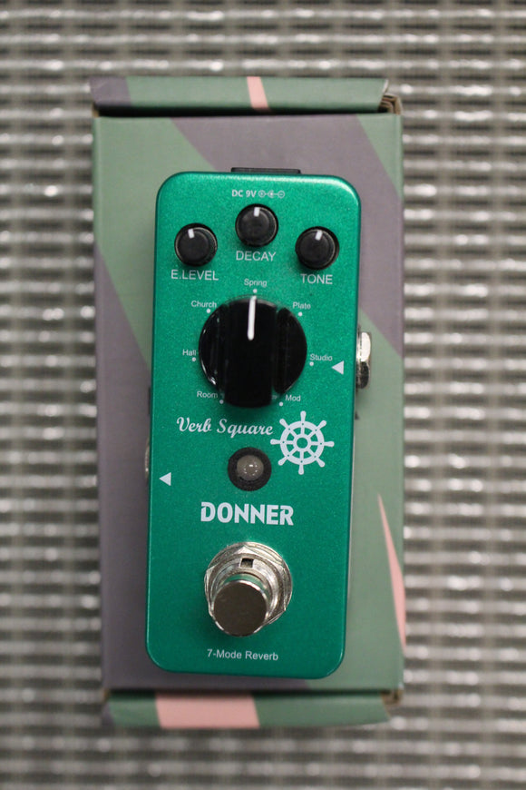 Donner Verb Square Reverb Used
