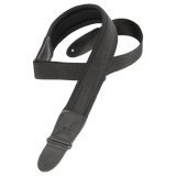 Levy's Comfort Series PM48NP3-BLK Guitar Strap *Free Shipping in the USA*