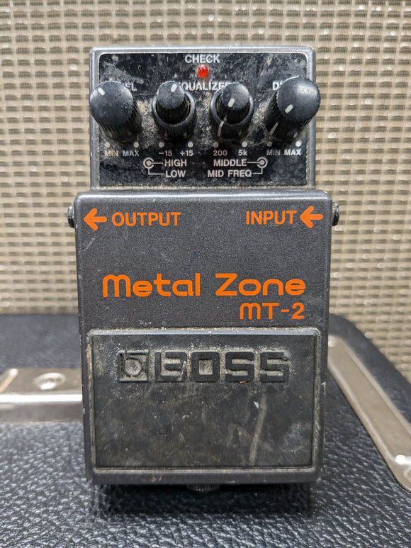Boss Metal Zone MT-2 Used