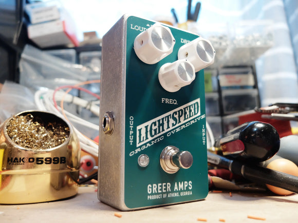 Greer Lightspeed Organic Overdrive - Pine Green Finish *Free Shipping in the USA*