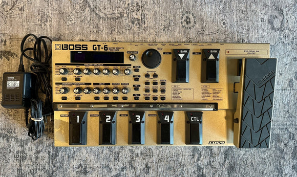 BOSS GT-6 Multi-Effects Unit Used