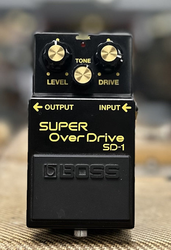 Boss SD-1 Super Overdrive 40th Anniversary Black Used