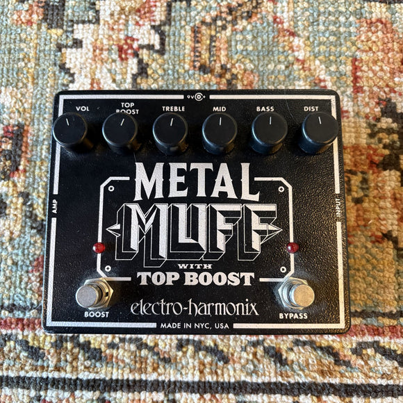 Electro-Harmonix Metal Muff with Top Boost Used
