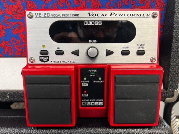 BOSS VE-20 Vocal Processor Used