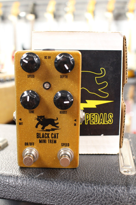Black Cat Mini Trem Tremolo Used