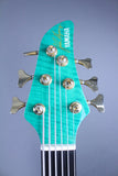 1999 Yamaha  RBX6JM John Myung Signature 6-String Bass Turquoise Blue
