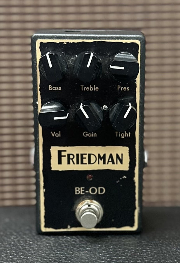 Friedman BE-OD overdrive pedal used