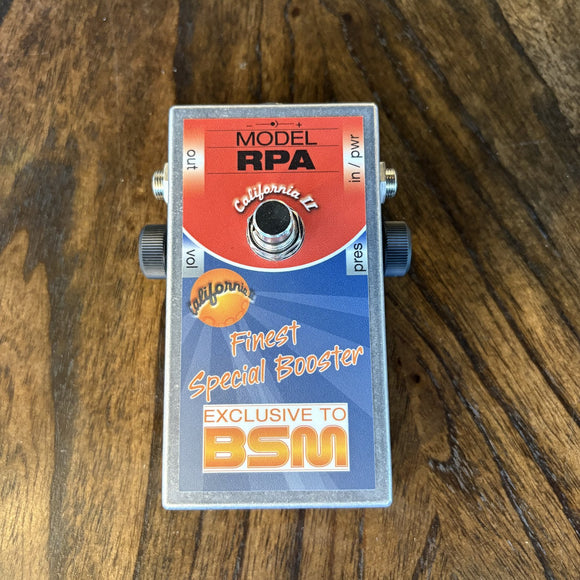 BSM Model RPA California II Special Booster Used