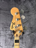 1973 Fender Jazz Bass Black Left Handed (Project)