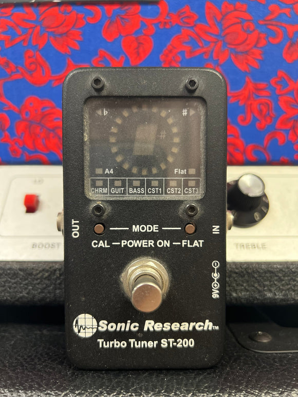 Sonic Research Floor Tuner Used