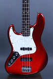 2003 Fender Jazz Bass CIJ Left-Handed Candy Apple Red