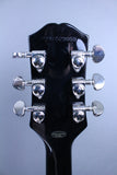 Epiphone Les Paul Custom Bats in Flight Transparent Ebony Burst