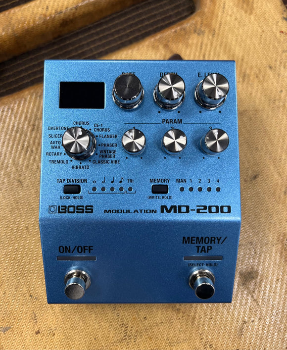 BOSS MD-200 Modulation Used