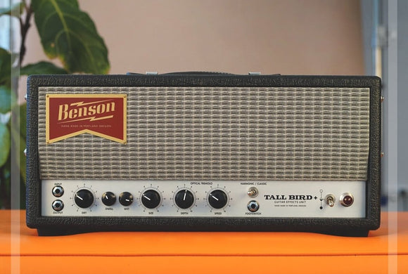 Benson Tall Bird Plus Reverb and Optical Tremolo Green Tolex *Free Shipping in the US*