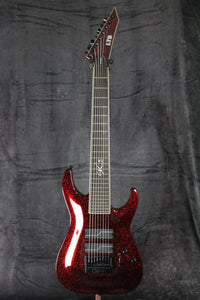 LTD SC-608 8-String Baritone Sparkle Red