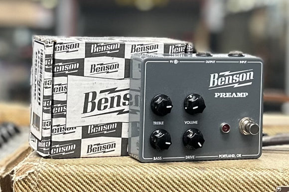 Benson Amps Preamp Used