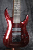 LTD SC-608 8-String Baritone Sparkle Red