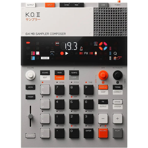 Teenage Engineering: EP-133 K.O. II 64MB Sampler Composer Sampler *Free Shipping in the USA*
