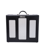 Magnatone Varsity Reverb - Piont To Point - Cathedral Black "Free Shipping in the USA"
