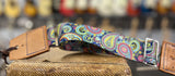 Cheescake Leathers Paisley Hand Tooled Guitar Strap