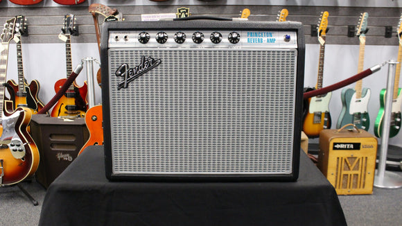 Fender 68 Princeton Reverb Reissue W/FTSW and Cover