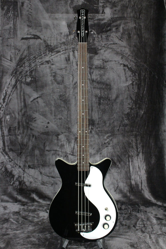 Danelectro ’59 DC Long Scale Bass Black *Free Shipping in the USA*