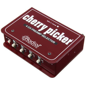 Radial Engineering Cherry Picker 4 Channel Preamp Selector *Free Shipping in the USA*