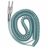 Lava 20ft Retro Coil Cable  Metallic Green *Free Shipping in the USA*