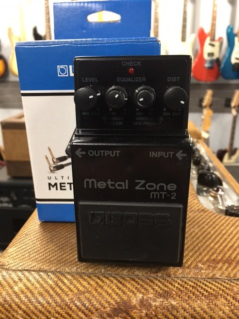 Boss Metal Zone Ultimate Metal Kit Black Edition Used