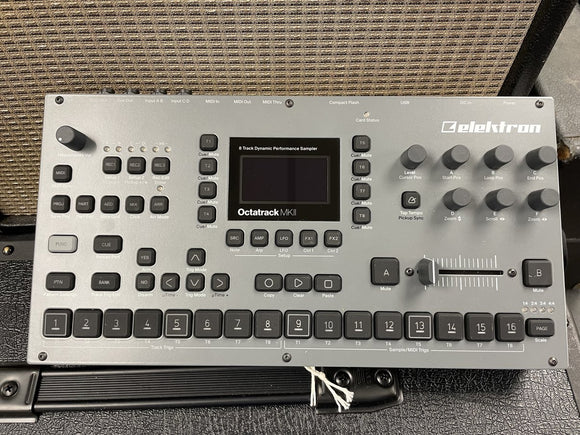 Elektron Octatrack MKII with Bag, Deck Saver, and Original Box