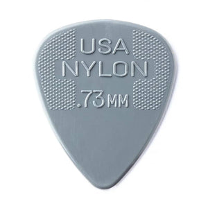 Dunlop Nylon Standard Picks 0.73mm, 12 Pack- 44P.73