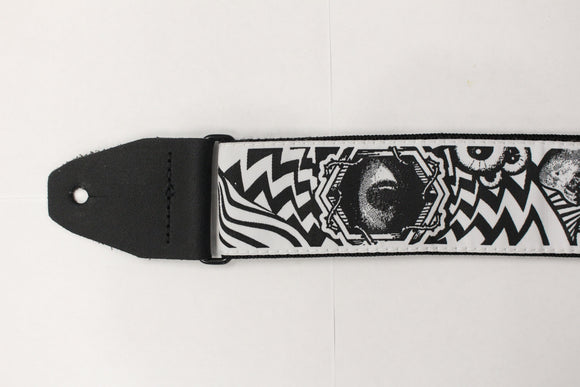 Dunlop Skull Eyeball Pattern Strap