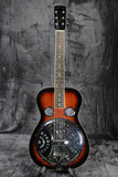 Gold Tone Paul Beard Signature Square Neck Resonator