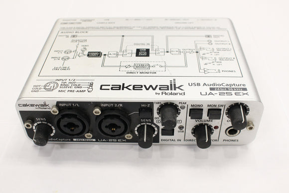 Roland Cakewalk UA-25 EX USB Audio Capture Interface