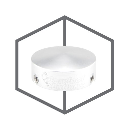 Barefoot Buttons V2 Skirtless Silver 17-V2-SK-SV