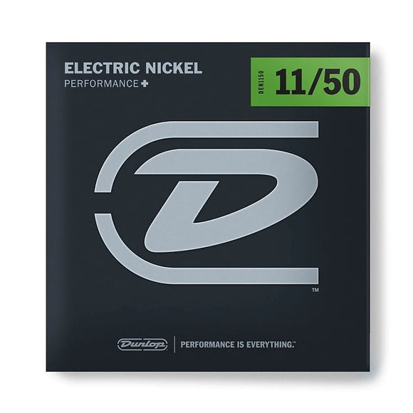 Dunlop DEN1150 Nickel-Plated Steel Medium Heavy .011-.050 Electric Guitar Strings