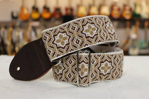 Souldier  Octagon Star Tan Guitar Strap *Free Shipping in the USA*