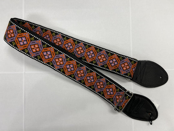 Souldier Honeycomb Orange Guitar Strap / Discontinued